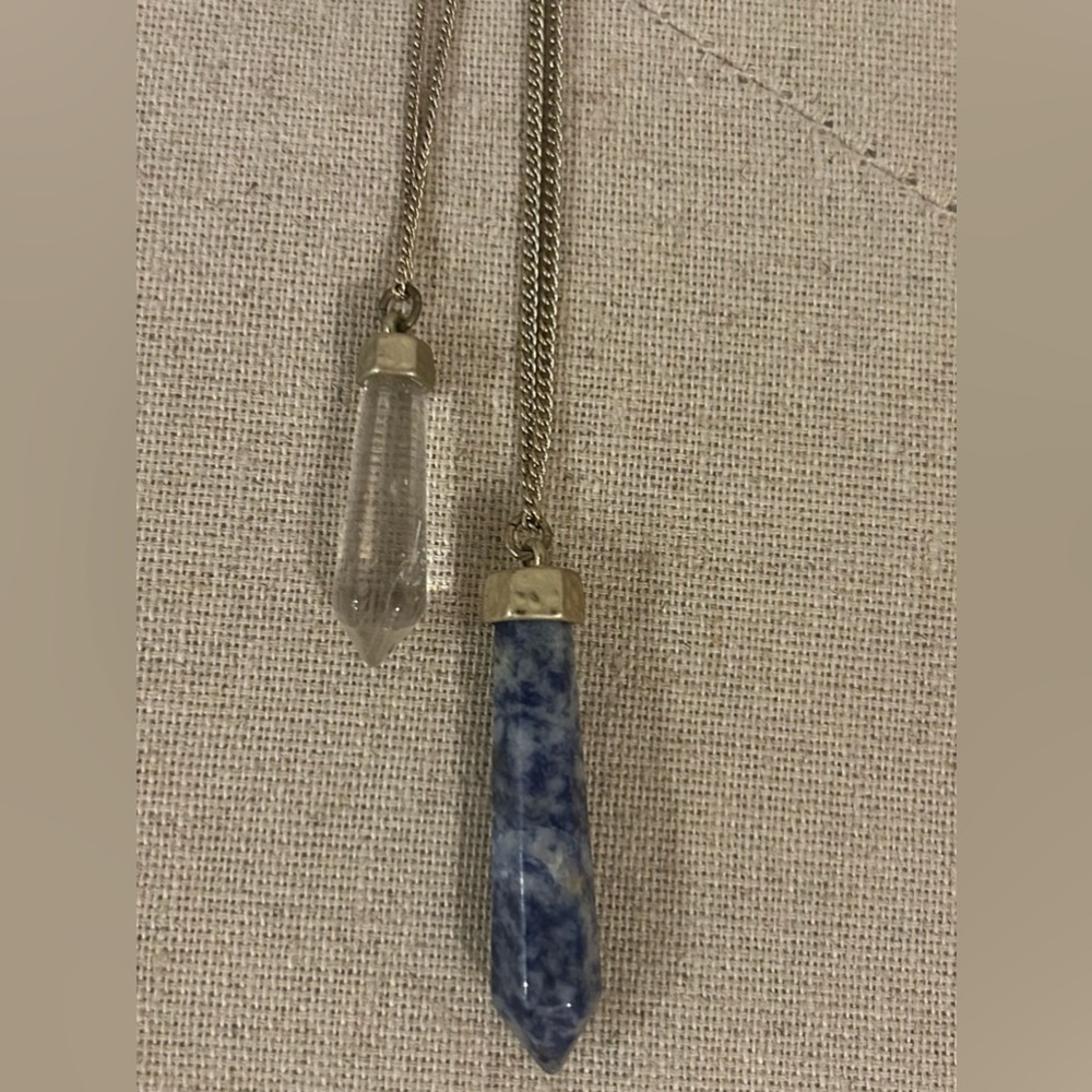 Gold Crystal Layered Necklace